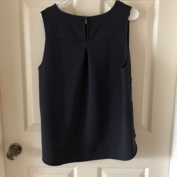 Loft gray leopard top - Picture 4 of 6